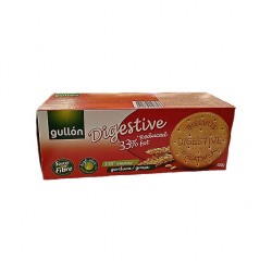 Biscuiti digestivi cu 33% grasime redusa Gullon 400 gr.